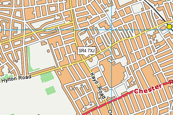 SR4 7XJ map - OS VectorMap District (Ordnance Survey) SR4 7XJ map - OS VectorMap District (Ordnance Survey)