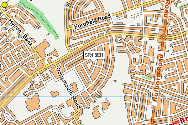 SR4 8EH map - OS VectorMap District (Ordnance Survey) SR4 8EH map - OS VectorMap District (Ordnance Survey)