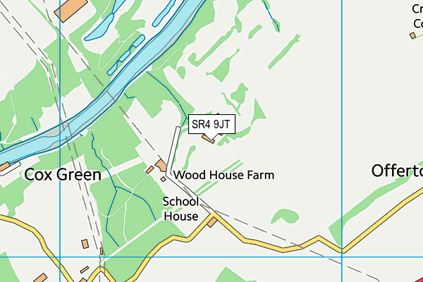 SR4 9JT map - OS VectorMap District (Ordnance Survey) SR4 9JT map - OS VectorMap District (Ordnance Survey)