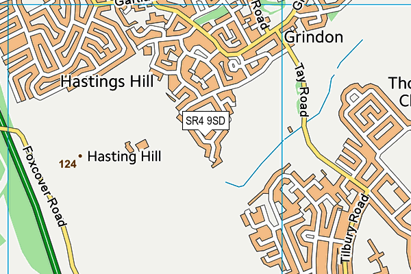 SR4 9SD map - OS VectorMap District (Ordnance Survey) SR4 9SD map - OS VectorMap District (Ordnance Survey)