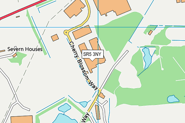 SR5 3NY map - OS VectorMap District (Ordnance Survey) SR5 3NY map - OS VectorMap District (Ordnance Survey)