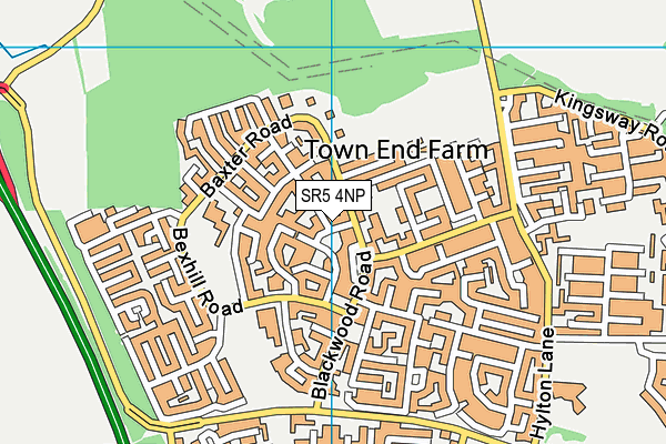 SR5 4NP map - OS VectorMap District (Ordnance Survey) SR5 4NP map - OS VectorMap District (Ordnance Survey)
