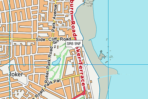 SR6 9NF map - OS VectorMap District (Ordnance Survey) SR6 9NF map - OS VectorMap District (Ordnance Survey)