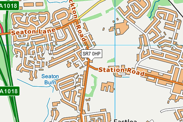 SR7 0HP map - OS VectorMap District (Ordnance Survey) SR7 0HP map - OS VectorMap District (Ordnance Survey)