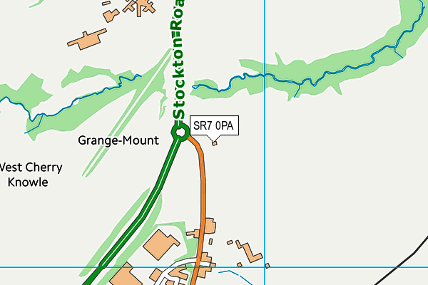 SR7 0PA map - OS VectorMap District (Ordnance Survey) SR7 0PA map - OS VectorMap District (Ordnance Survey)