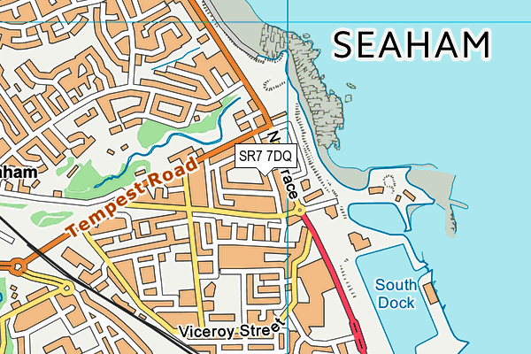 SR7 7DQ map - OS VectorMap District (Ordnance Survey) SR7 7DQ map - OS VectorMap District (Ordnance Survey)