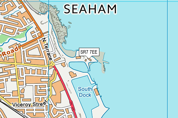 SR7 7EE map - OS VectorMap District (Ordnance Survey) SR7 7EE map - OS VectorMap District (Ordnance Survey)
