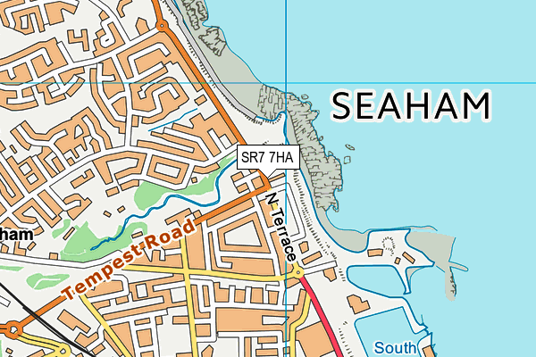 SR7 7HA map - OS VectorMap District (Ordnance Survey) SR7 7HA map - OS VectorMap District (Ordnance Survey)