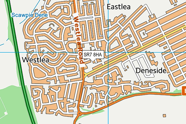 SR7 8HA map - OS VectorMap District (Ordnance Survey) SR7 8HA map - OS VectorMap District (Ordnance Survey)