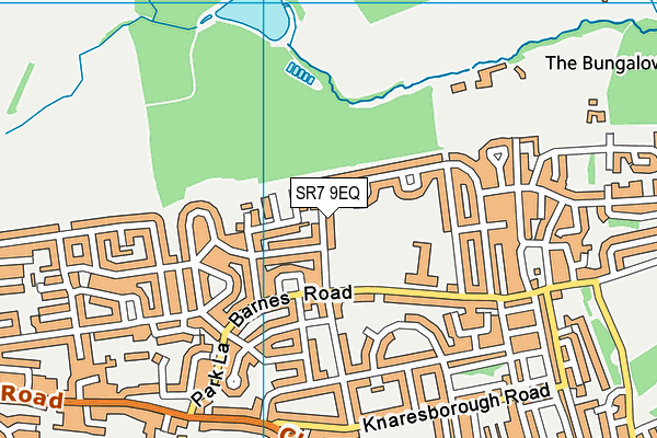 SR7 9EQ map - OS VectorMap District (Ordnance Survey) SR7 9EQ map - OS VectorMap District (Ordnance Survey)