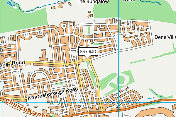 SR7 9JD map - OS VectorMap District (Ordnance Survey) SR7 9JD map - OS VectorMap District (Ordnance Survey)