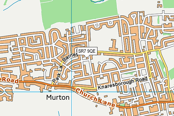 SR7 9QE map - OS VectorMap District (Ordnance Survey) SR7 9QE map - OS VectorMap District (Ordnance Survey)