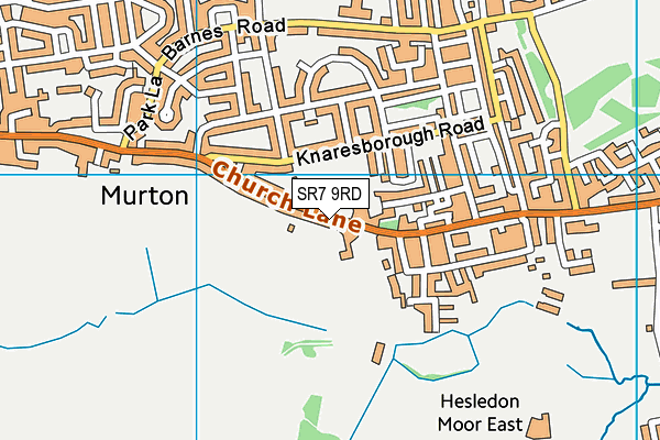 SR7 9RD map - OS VectorMap District (Ordnance Survey) SR7 9RD map - OS VectorMap District (Ordnance Survey)