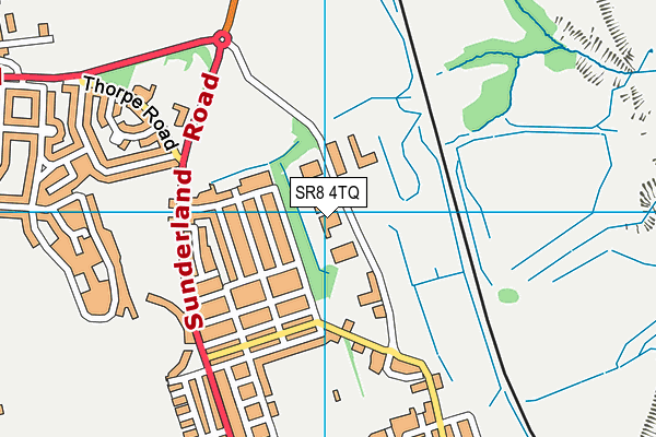 SR8 4TQ map - OS VectorMap District (Ordnance Survey) SR8 4TQ map - OS VectorMap District (Ordnance Survey)