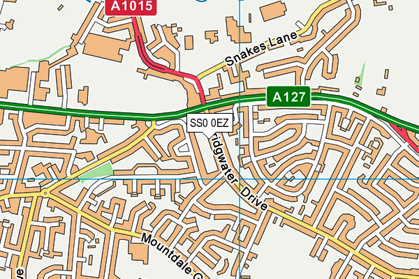 SS0 0EZ map - OS VectorMap District (Ordnance Survey) SS0 0EZ map - OS VectorMap District (Ordnance Survey)
