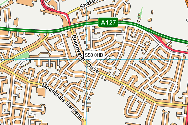 SS0 0HD map - OS VectorMap District (Ordnance Survey) SS0 0HD map - OS VectorMap District (Ordnance Survey)