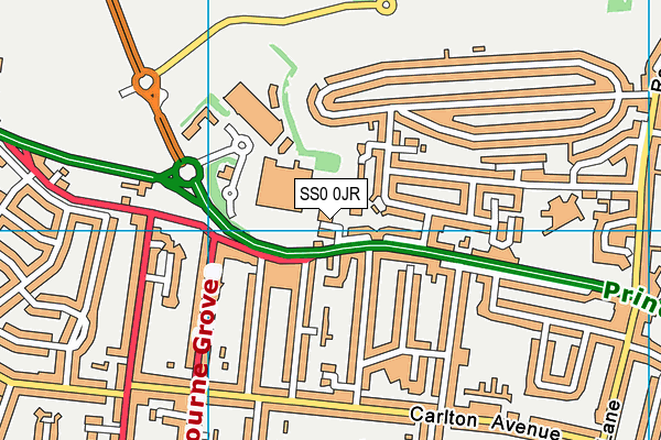 SS0 0JR map - OS VectorMap District (Ordnance Survey) SS0 0JR map - OS VectorMap District (Ordnance Survey)