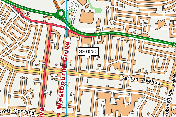 SS0 0NQ map - OS VectorMap District (Ordnance Survey) SS0 0NQ map - OS VectorMap District (Ordnance Survey)