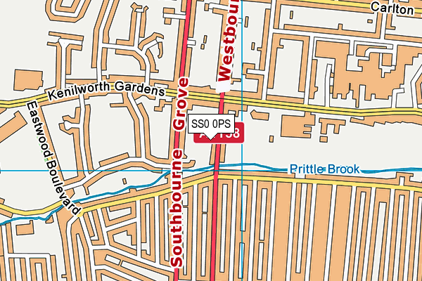 SS0 0PS map - OS VectorMap District (Ordnance Survey) SS0 0PS map - OS VectorMap District (Ordnance Survey)