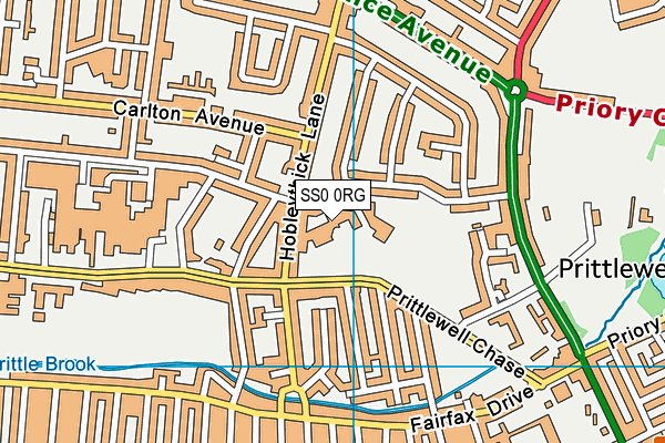 SS0 0RG map - OS VectorMap District (Ordnance Survey) SS0 0RG map - OS VectorMap District (Ordnance Survey)