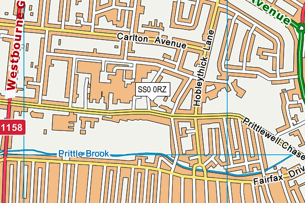 SS0 0RZ map - OS VectorMap District (Ordnance Survey) SS0 0RZ map - OS VectorMap District (Ordnance Survey)