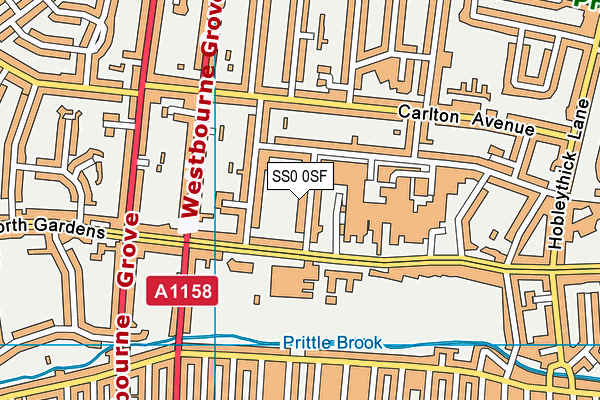 SS0 0SF map - OS VectorMap District (Ordnance Survey) SS0 0SF map - OS VectorMap District (Ordnance Survey)