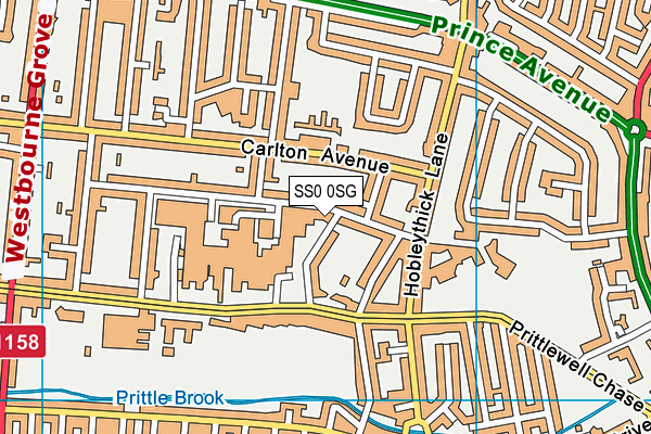 SS0 0SG map - OS VectorMap District (Ordnance Survey) SS0 0SG map - OS VectorMap District (Ordnance Survey)