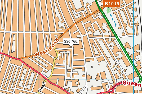SS0 7GL map - OS VectorMap District (Ordnance Survey) SS0 7GL map - OS VectorMap District (Ordnance Survey)