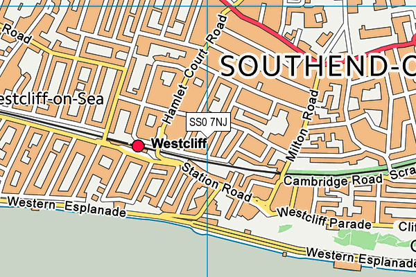 SS0 7NJ map - OS VectorMap District (Ordnance Survey) SS0 7NJ map - OS VectorMap District (Ordnance Survey)