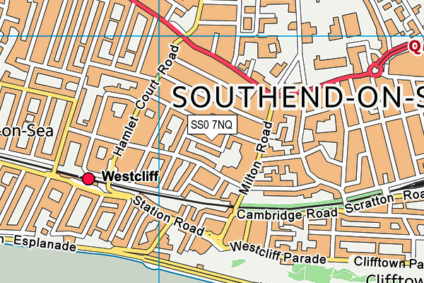SS0 7NQ map - OS VectorMap District (Ordnance Survey) SS0 7NQ map - OS VectorMap District (Ordnance Survey)