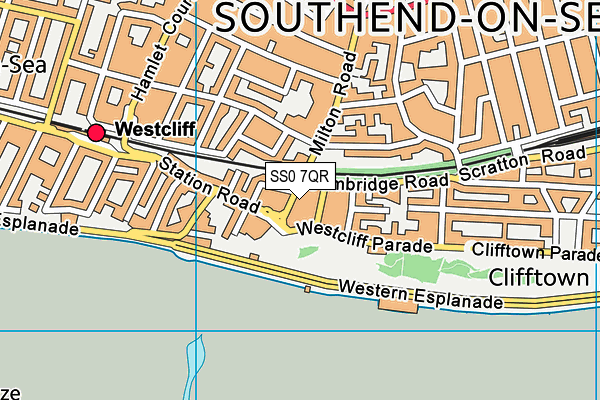 SS0 7QR map - OS VectorMap District (Ordnance Survey) SS0 7QR map - OS VectorMap District (Ordnance Survey)