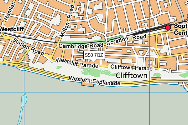 SS0 7QZ map - OS VectorMap District (Ordnance Survey) SS0 7QZ map - OS VectorMap District (Ordnance Survey)