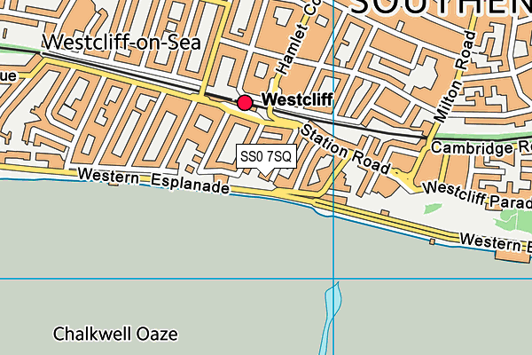 SS0 7SQ map - OS VectorMap District (Ordnance Survey) SS0 7SQ map - OS VectorMap District (Ordnance Survey)