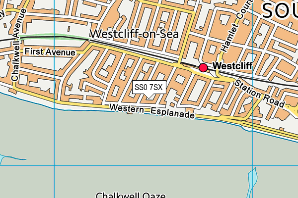 SS0 7SX map - OS VectorMap District (Ordnance Survey) SS0 7SX map - OS VectorMap District (Ordnance Survey)