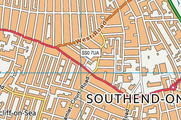 SS0 7UA map - OS VectorMap District (Ordnance Survey) SS0 7UA map - OS VectorMap District (Ordnance Survey)