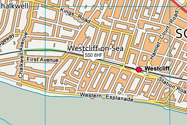 SS0 8HF map - OS VectorMap District (Ordnance Survey) SS0 8HF map - OS VectorMap District (Ordnance Survey)