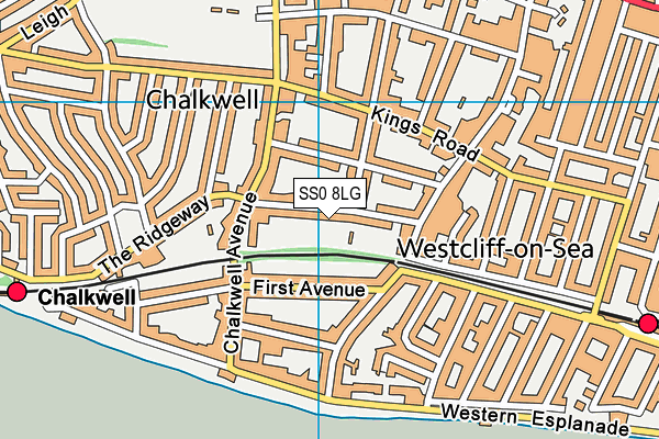 SS0 8LG map - OS VectorMap District (Ordnance Survey) SS0 8LG map - OS VectorMap District (Ordnance Survey)