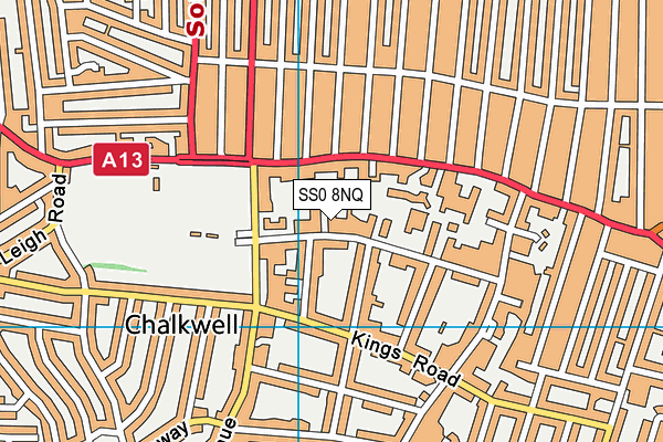 SS0 8NQ map - OS VectorMap District (Ordnance Survey) SS0 8NQ map - OS VectorMap District (Ordnance Survey)