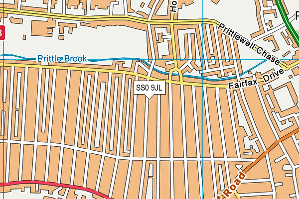 SS0 9JL map - OS VectorMap District (Ordnance Survey) SS0 9JL map - OS VectorMap District (Ordnance Survey)