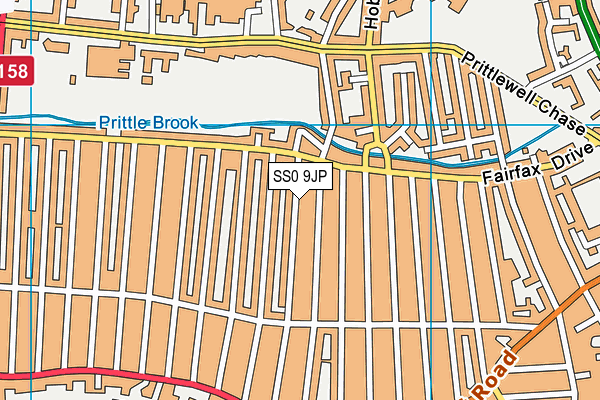 SS0 9JP map - OS VectorMap District (Ordnance Survey) SS0 9JP map - OS VectorMap District (Ordnance Survey)