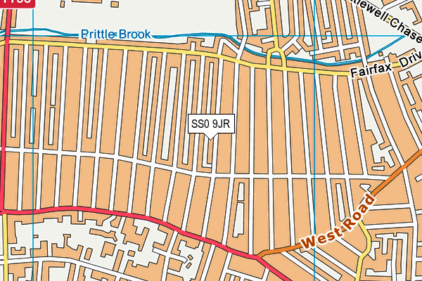 SS0 9JR map - OS VectorMap District (Ordnance Survey) SS0 9JR map - OS VectorMap District (Ordnance Survey)