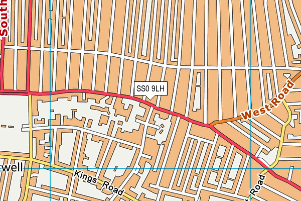 SS0 9LH map - OS VectorMap District (Ordnance Survey) SS0 9LH map - OS VectorMap District (Ordnance Survey)