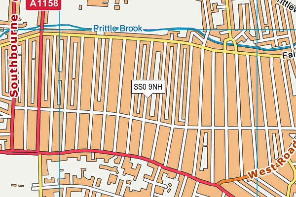 SS0 9NH map - OS VectorMap District (Ordnance Survey) SS0 9NH map - OS VectorMap District (Ordnance Survey)