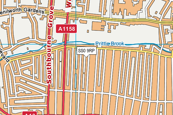 SS0 9RP map - OS VectorMap District (Ordnance Survey) SS0 9RP map - OS VectorMap District (Ordnance Survey)