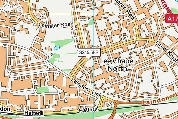 SS15 5ER map - OS VectorMap District (Ordnance Survey) SS15 5ER map - OS VectorMap District (Ordnance Survey)