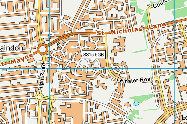 SS15 5GB map - OS VectorMap District (Ordnance Survey) SS15 5GB map - OS VectorMap District (Ordnance Survey)