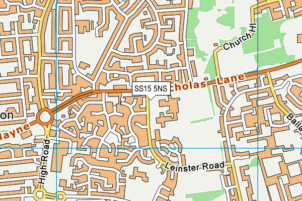 SS15 5NS map - OS VectorMap District (Ordnance Survey) SS15 5NS map - OS VectorMap District (Ordnance Survey)