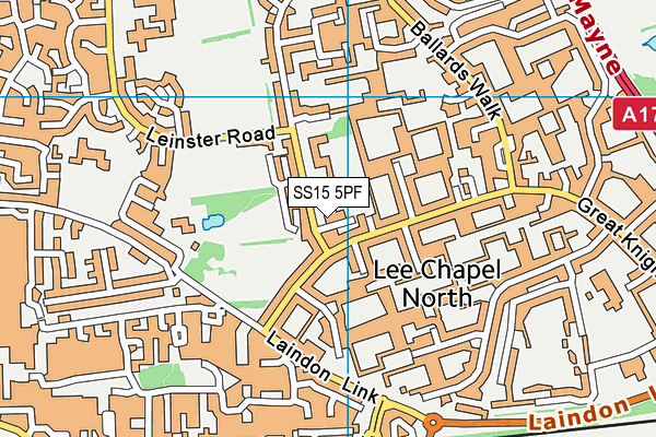 SS15 5PF map - OS VectorMap District (Ordnance Survey) SS15 5PF map - OS VectorMap District (Ordnance Survey)