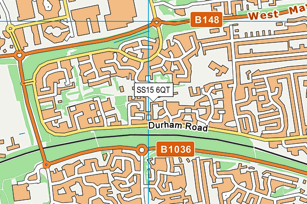 SS15 6QT map - OS VectorMap District (Ordnance Survey) SS15 6QT map - OS VectorMap District (Ordnance Survey)