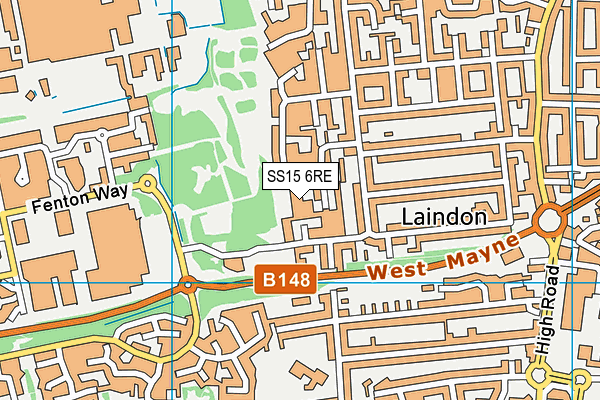 SS15 6RE map - OS VectorMap District (Ordnance Survey) SS15 6RE map - OS VectorMap District (Ordnance Survey)